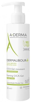 A-Derma Dermalibour+ Peneči se gel za čiščenje (peneči se CICA-Gel) 200 ml