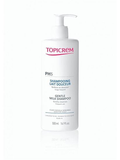 Topicrem Nežni mlečni šampon PH5 (Nežni mlečni šampon) 500 ml