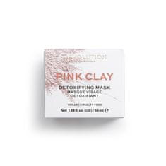 Revolution Skincare Razstrupljevalna maska iz rožnate gline (Detoxifying Pink Clay Mask) 50 ml