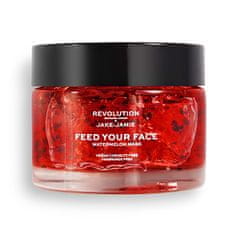 Revolution Skincare Hidratantna in hranljiva maska za obraz z lubenico x Jake Jamie (Hidratantna maska za obraz z lubenico) 50 ml