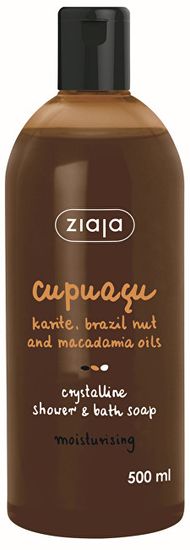 Ziaja Kristalno milo za prhanje in kopel Cupuacu 500 ml