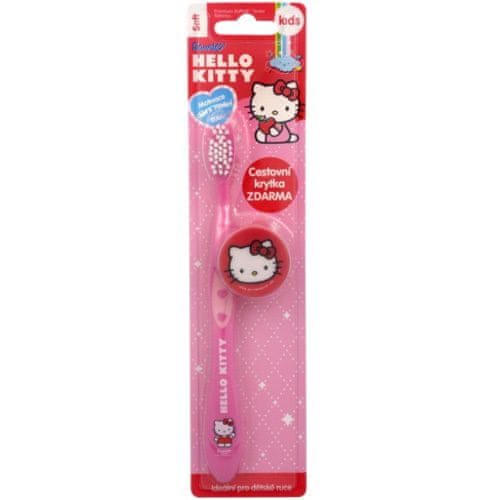 VitalCare Zobna ščetka Hello Kitty s pokrovčkom