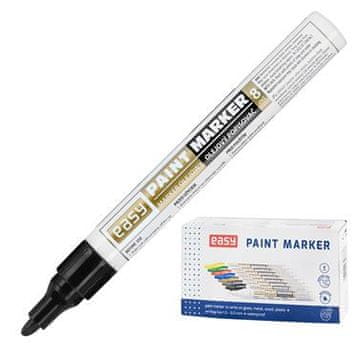 Spokey EASY PAINTMARKER Oljni marker z okroglo konico, 10 kosov v pakiranju, črn