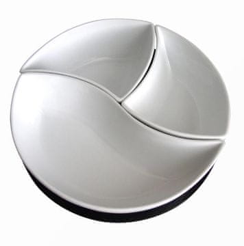 Toro Komplet skled "VLNKA", 3 kosi, keramika, lesen pladenj