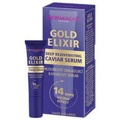 Dermacol Pomlajevalni kaviar serum Gold Elixir (globinsko pomlajevalni kaviar serum) 12 ml