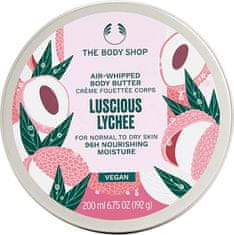 The Body Shop Maslo za telo za normalno do suho kožo Luscious Lychee (maslo za telo z zračnim vpihovanjem) 200 ml