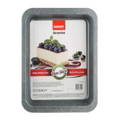Banquet Globok pekač z neprijemljivo površino GRANITE 36,5 x 27 x 4,5 cm, komplet 4 kosov