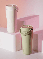 Equa Carry steklenica, s slamico, matcha zelena