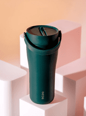 Equa Carry steklenica, s slamico, gozdnato zelena