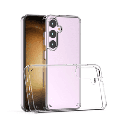 Onasi Clear Case 1,8 mm silikonski ovitek za Samsung Galaxy S25 5G - prozoren