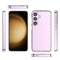 Onasi Clear Case 1,8 mm silikonski ovitek za Samsung Galaxy S25 5G - prozoren