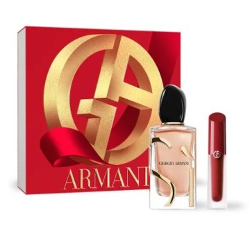 Giorgio Armani Sì Intense (2023) - EDP 100 ml + Lip Maestro Satin 4 ml