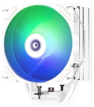 Zalman Zalmanov procesorski hladilnik CNPS9X PERFORMA ARGB / 120mm ARGB ventilator / 4xheatpipe / PWM / bela