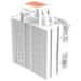 Zalman Zalmanov procesorski hladilnik CNPS9X PERFORMA ARGB / 120mm ARGB ventilator / 4xheatpipe / PWM / bela