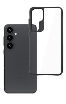 3MK Ovitek SATIN ARMOR + za Samsung Galaxy S25+ - črn, prozoren