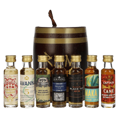 taste24 Rum Tasting box Ich liebe RUM + GB 7 x 0,02 l