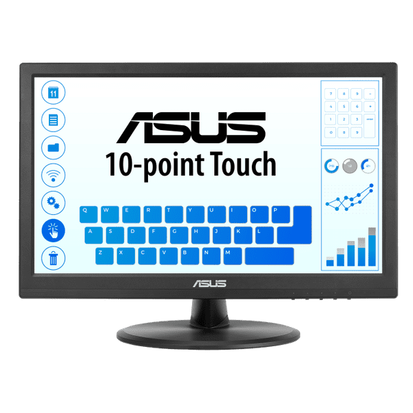 Asus VT168HR monitor na dotik, 39,6 cm, WXGA, 10-točkovni doti