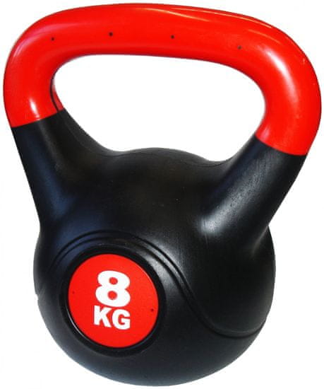 Kubisport Kettlebell s cementnim polnjenjem 8 kg
