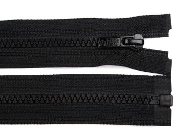 Bone zipper No 5 dolžina 150 cm jakna - črna