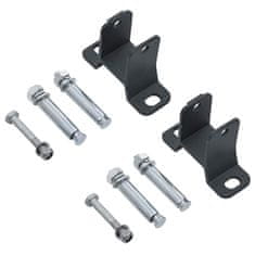 Vidaxl Ročno zložljiva tenda s senčilom 3,5x2,5 m modra in bela