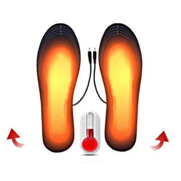 Sofistar Ogrevani ergonomski vložki za čevlje s funkcijo polnjenja