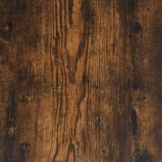 Vidaxl Komoda dimljeni hrast 40x35x70 cm inženirski les
