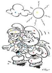 Rappa Pexeso Smurfs