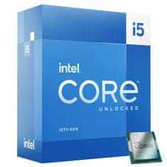 Intel Procesor Intel Core i5-13600K 5.1 GHz LGA1700 za igralne namene, 14 jeder, 20 MB predpomnilnika, podpora DDR5 in DDR4.