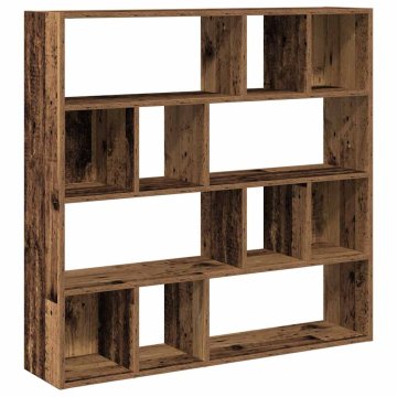 Vidaxl Book Cabinet/Room Divider Old Wood 105x24x102 cm