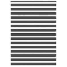 shumee idaXL Zebra senčilo črna 160x200 cm tkanina širina 155,9 cm poliester