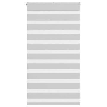 shumee vidaXL Zebra senčilo svetlo sivo 85x100 cm tkanina širina 80,9 cm