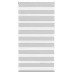 Vidaxl Zebra senčilo svetlo sivo 80x150 cm tkanina širina 75,9 cm