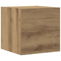Vidaxl 5 kosov stenske TV omarice Artisan Oak Engineered Wood