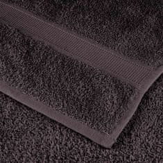 Vidaxl Brisače 2 kos FROGN antracit 100x200 cm 100 % bombaž