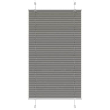 Vidaxl Plisirana žaluzija Antracit 80x150 cm Širina tkanine 79,4 cm