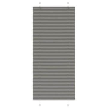 Vidaxl Plisirana žaluzija Antracit 90x200 cm Širina tkanine 89,4 cm