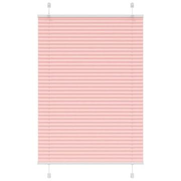 Vidaxl Plisirana žaluzija Roza 95x150 cm Širina tkanine 94,4 cm