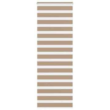 Vidaxl vidaXL Zebra rolo zavesa, 85x230 cm, širina blaga 80,9 cm, poliester