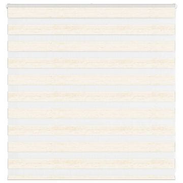 shumee vidaXL Zebra senčilo bež marmor 140x100 cm tkanina širina 135,9 cm