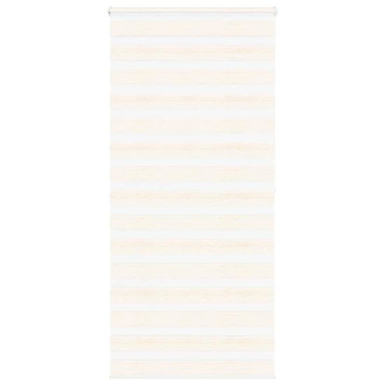 shumee vidaXL Zebra senčilo bež marmor 100x200 cm tkanina širina 95,9 cm
