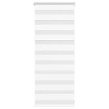 shumee vidaXL Zebra senčilo bela 55x100 cm tkanina širina 50,9cm poliester