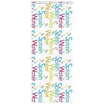 shumee vidaXL Rolo zavesa za prho s kaseto 100x240 cm širina tkanine 96 cm