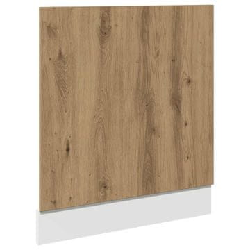 Vidaxl Plošča pomivalni stroj “Lyon” artisan hrast 60x3x67cm