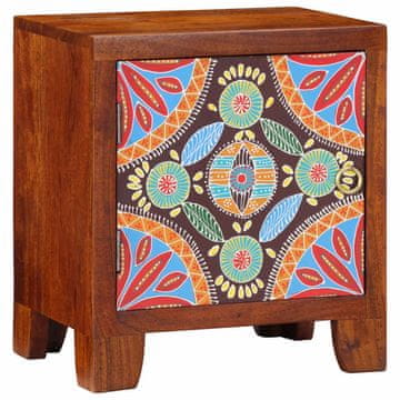 Vidaxl vidaXL Nočna omarica 40x30x45 cm masivni akacijev les