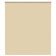 shumee vidaXL roleta Blackout bež 135x130 cm Širina tkanine 131,6 cm