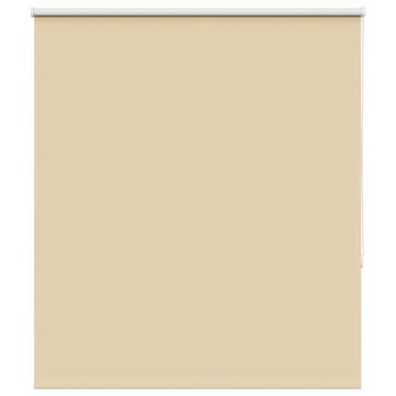 shumee vidaXL Rolo zatemnjena bež 125x150cm tkanina širina 121,6cm poliester