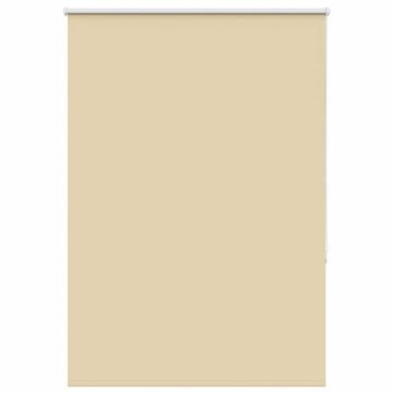 shumee vidaXL Rolo zatemnjena bež 95x130 cm tkanina širina 90,7 cm poliester