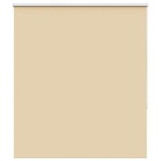 shumee vidaXL roleta Blackout bež 135x175 cm Širina tkanine 131,6 cm