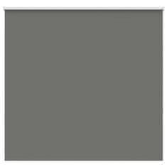shumee vidaXL Roleta Blackout siv 160x175 cm Širina tkanine 156,6 cm