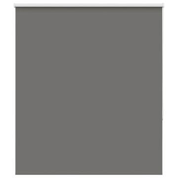 Vidaxl Rolo zatemnjena siv 125x175cm tkanina širina 121,6cm poliester